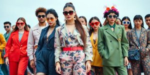 Celebrities in trendy outfits for 2025 fashion inspirations.