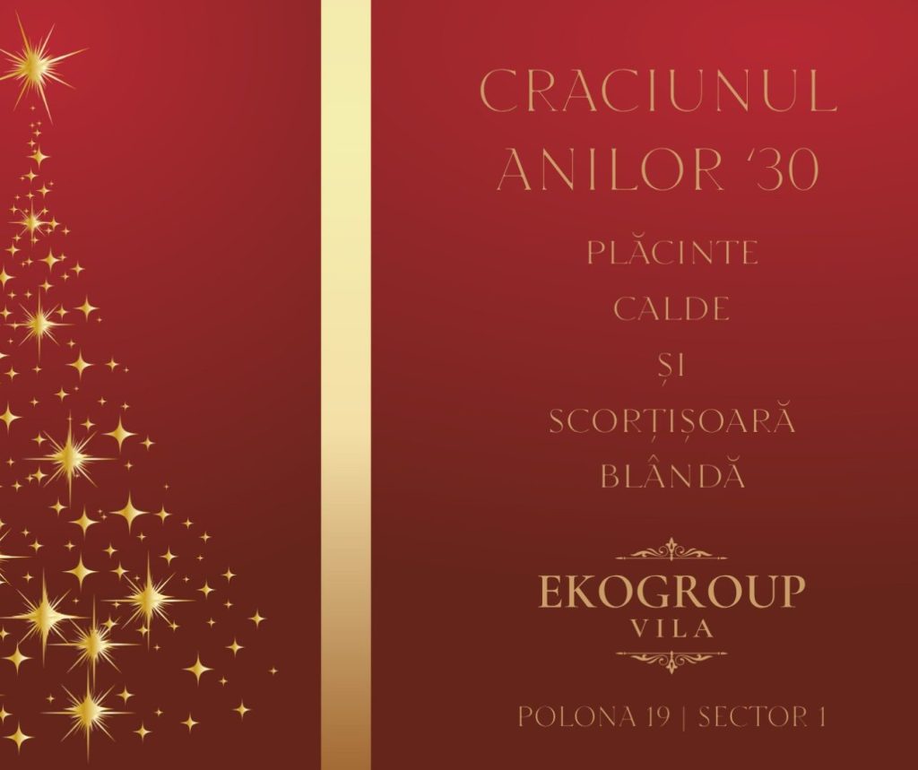 Eko Group Vila: O Călătorie în Timpul Eleganței Crăciunului Anilor ’30