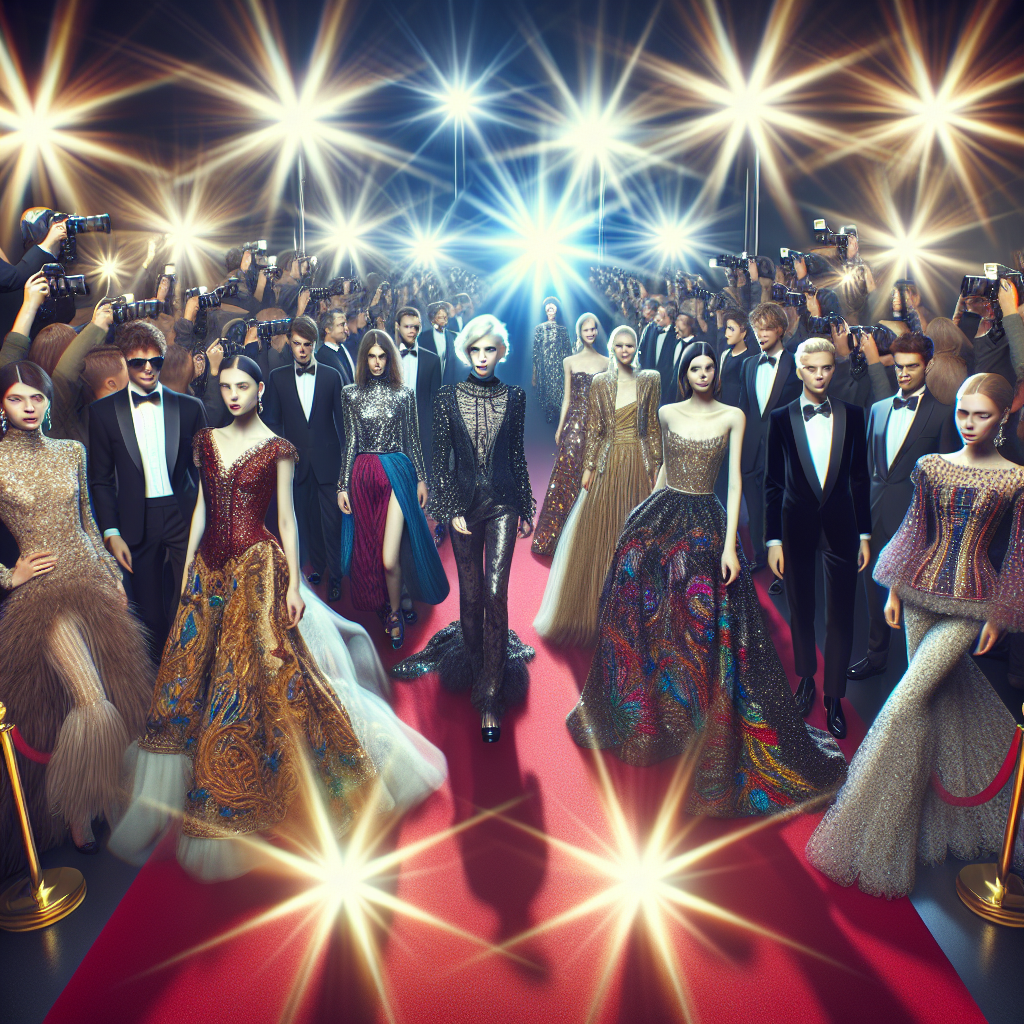 Stiluri vestimentare adoptate de celebrități în gala internațională